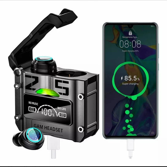 M25 Damix TWS Gaming Headphones True Wireless Earbuds Touch Control